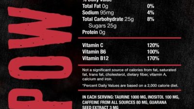 Four loko nutrition facts